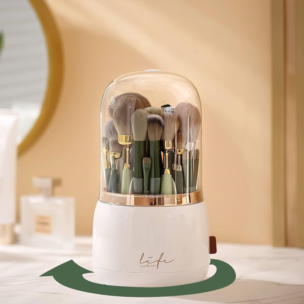 makeup brush holder